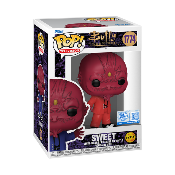 Funko Pop! Buffy The Vampire Slayer - Sweet 1774 CHASE Funko Special Edition Figure + Pop Protector