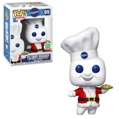 Funko Pop! Pillsbury Doughboy 65 Funko Shop Exclusive + Pop Protector
