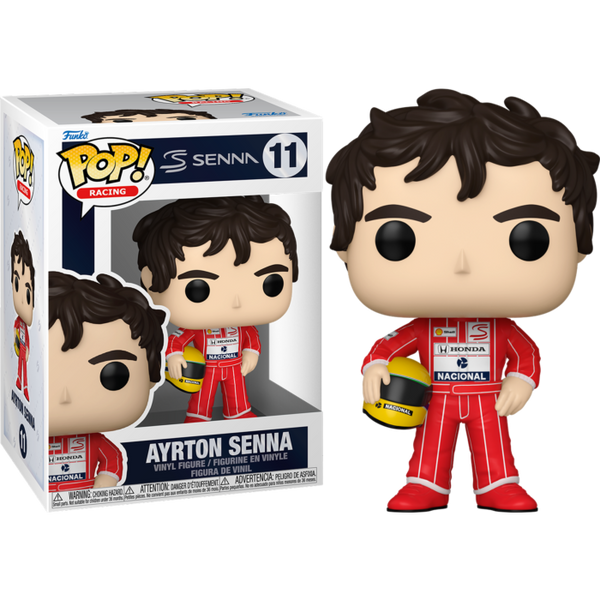 Funko Pop! Racing: Ayrton Senna 11 + Pop Protector