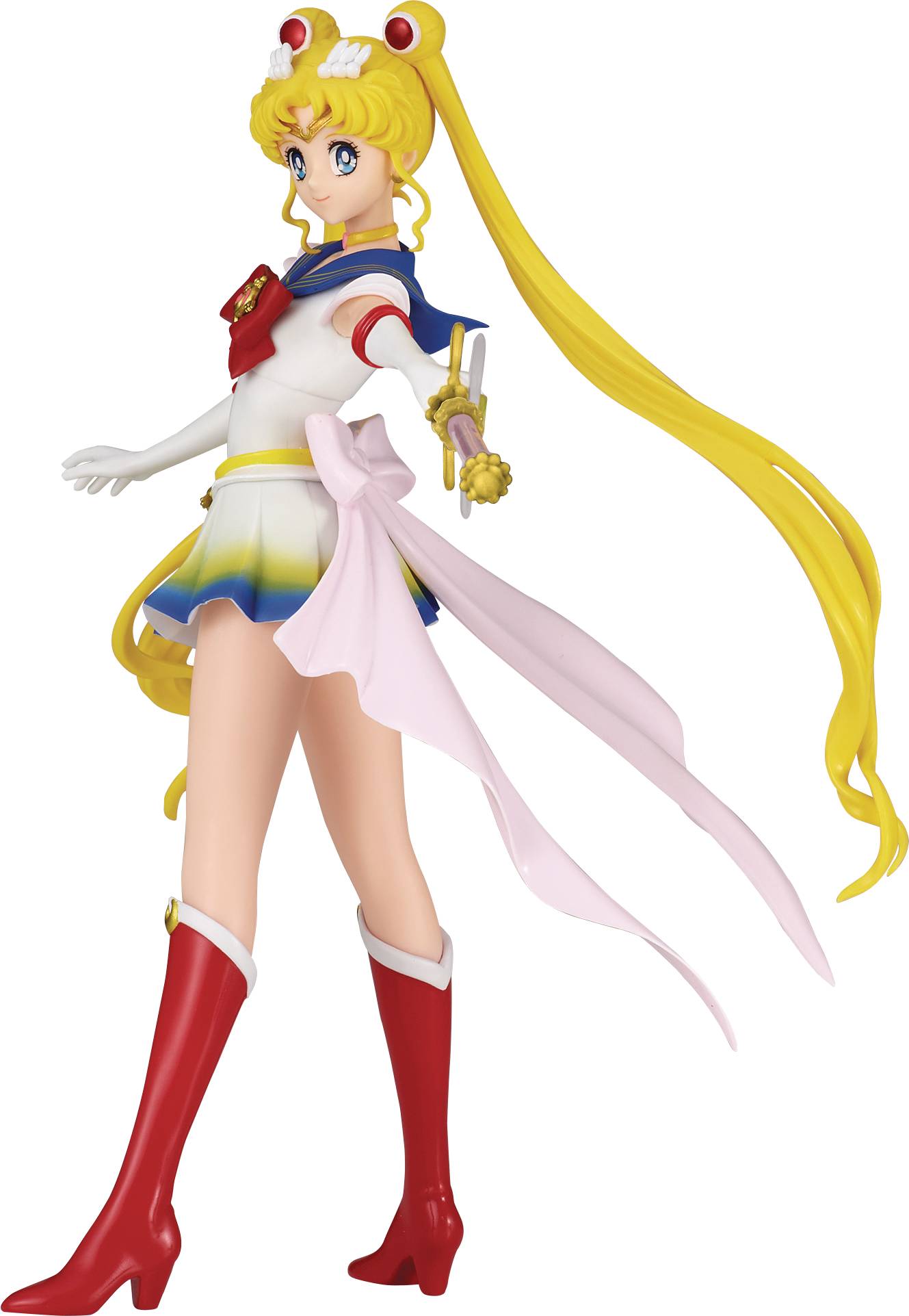PRETTY GUARD SAILOR MOON GLITTER & GLAM SUPER SAILOR II STATUE FIGURE *New In Box*