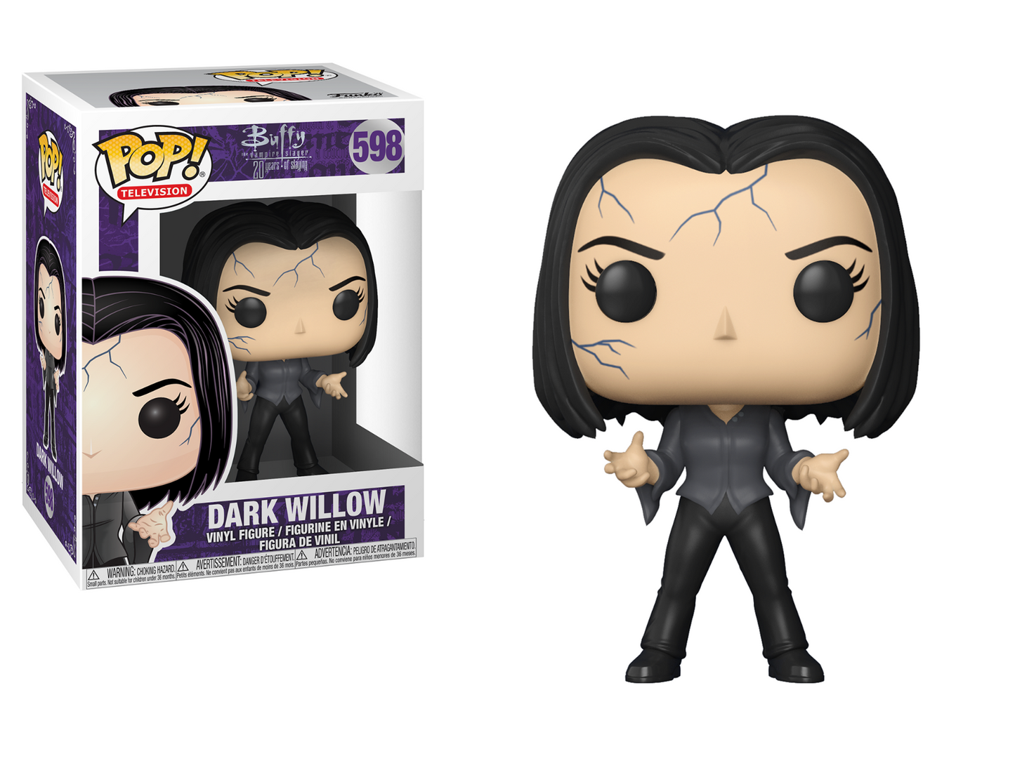 Funko Pop! Buffy The Vampire Slayer - 20 Years of Slaying: Dark Willow 598 (VAULTED) + Free Protector