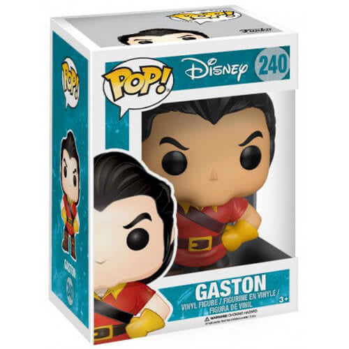 Funko Pop! Disney Beauty and the Beast Gaston 240 + Free Protector (VAULTED)