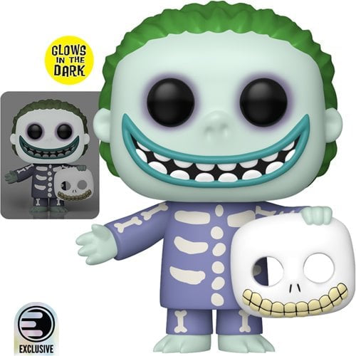 Funko Pop! The Nightmare Before Christmas Barrel 1810 Glows in the Dark Funko Special Edition Figure + Pop Protector
