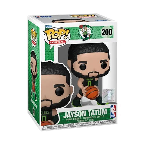 Funko Pop! NBA Boston Celtics : Jayson Tatum 200 + Pop Protector