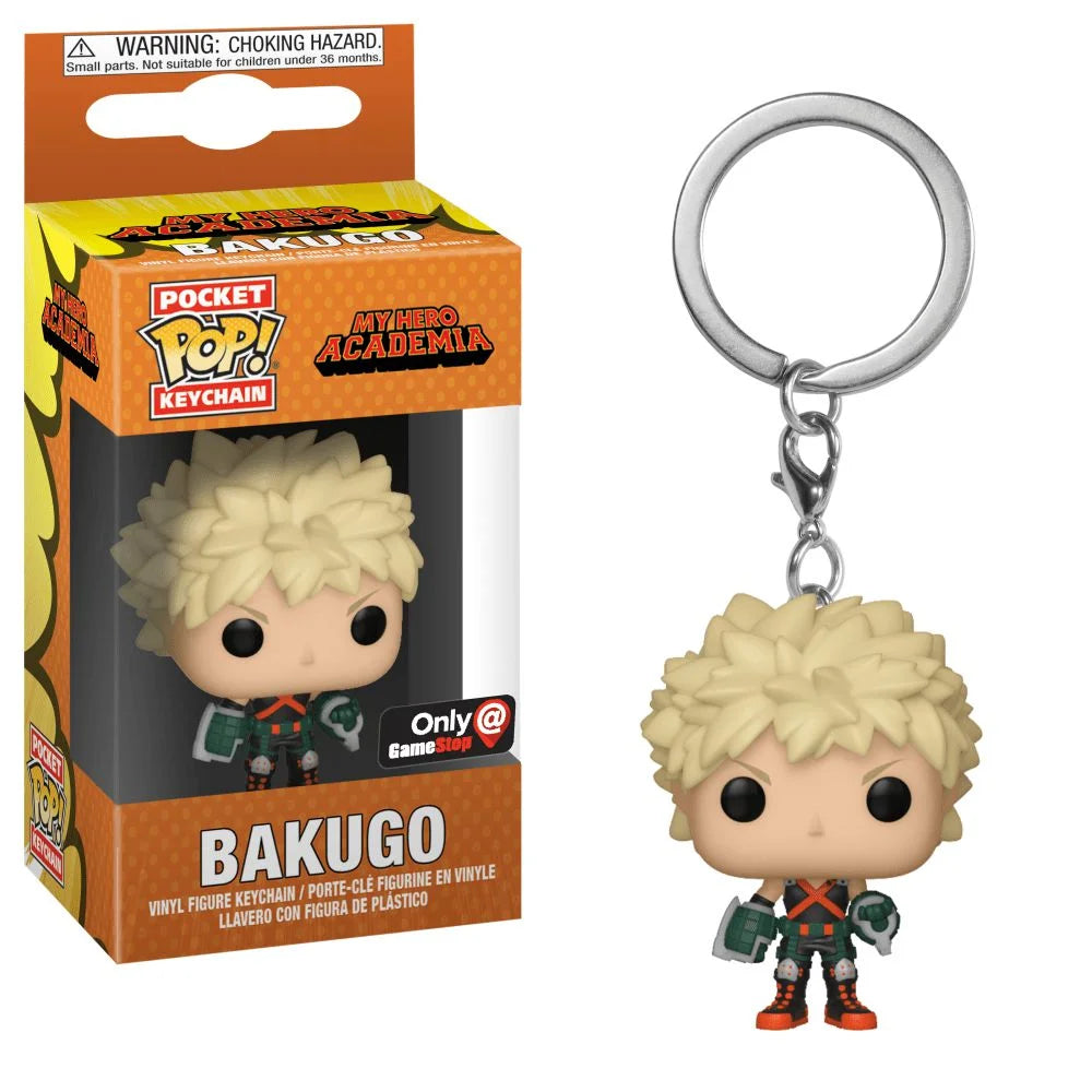 Pocket POP! Keychain - My Hero Academia - Bakugo EB GAMES EXCLUSIVE