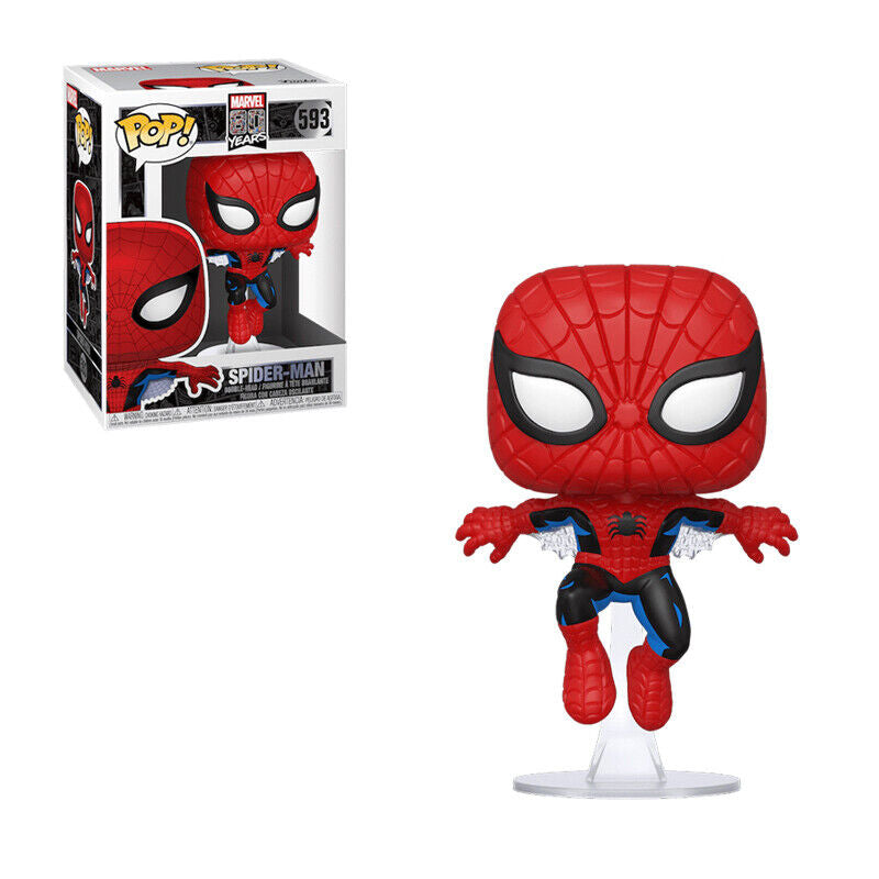 Funko Pop! Marvel 80 Years - Spider-Man 593 (slight box ware) + Free Protector