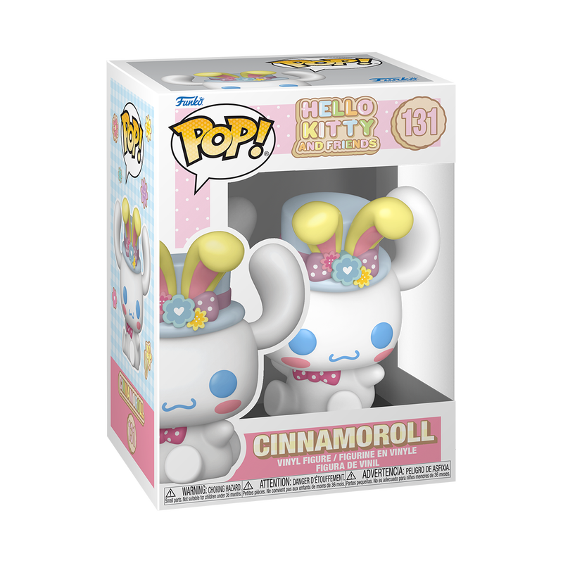 Funko Pop! Sanrio Hello Kitty and Friends - Cinnamoroll 131 Figure + Pop Protector