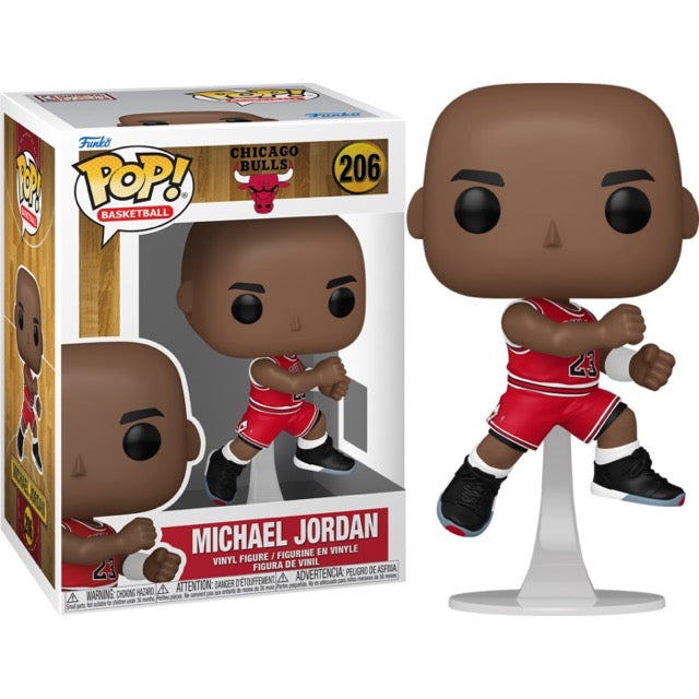 Funko Pop! Basketball NBA Chicago Bulls - Michael Jordan 206 + Pop Protector