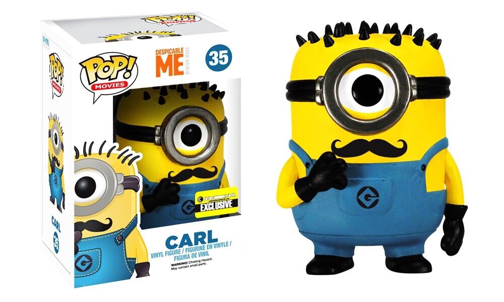 Funko Pop! Despicable Me Minion Made - Carl 35 EE Exclusive (VAULTED) + Free Protector