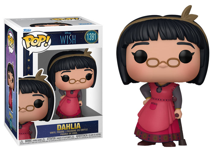 Funko Pop! Disney Wish Dahlia 1391 + Free Protector