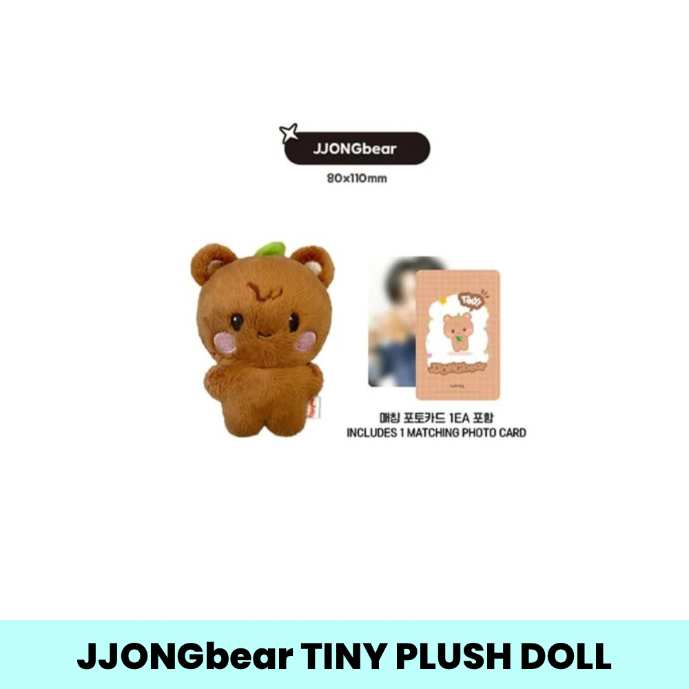 K-POP ATEEZ - ANITEEZ IN THE CALLING - TINY ANITEEZ PLUSH DOLL (8 VERSIONS)