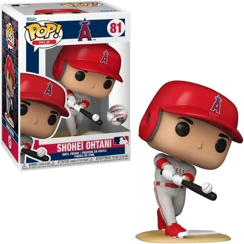 Funko Pop! MLB Los Angeles Angels - Shohei Ohtani 81 Figure + Pop Protector