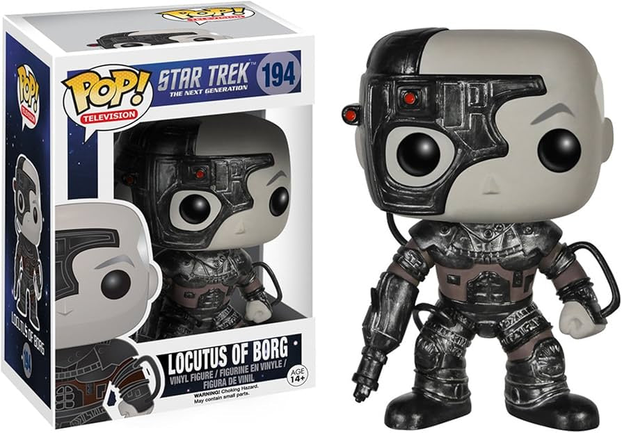 Funko Pop! Star Trek The Next Generation - Locutus of Borg 194 (VAULTED) + Free Protector