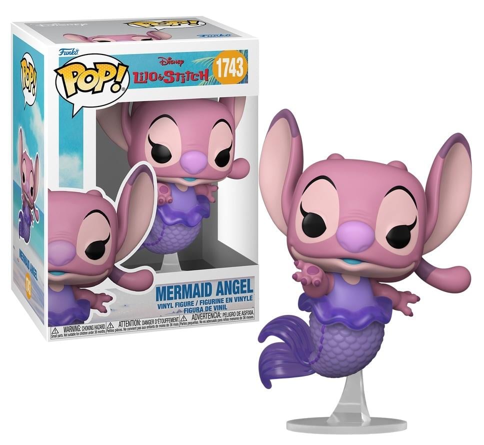 Funko Pop! Disney Lilo & Stitch - Mermaid Angel 1743 Figure + Pop Protector