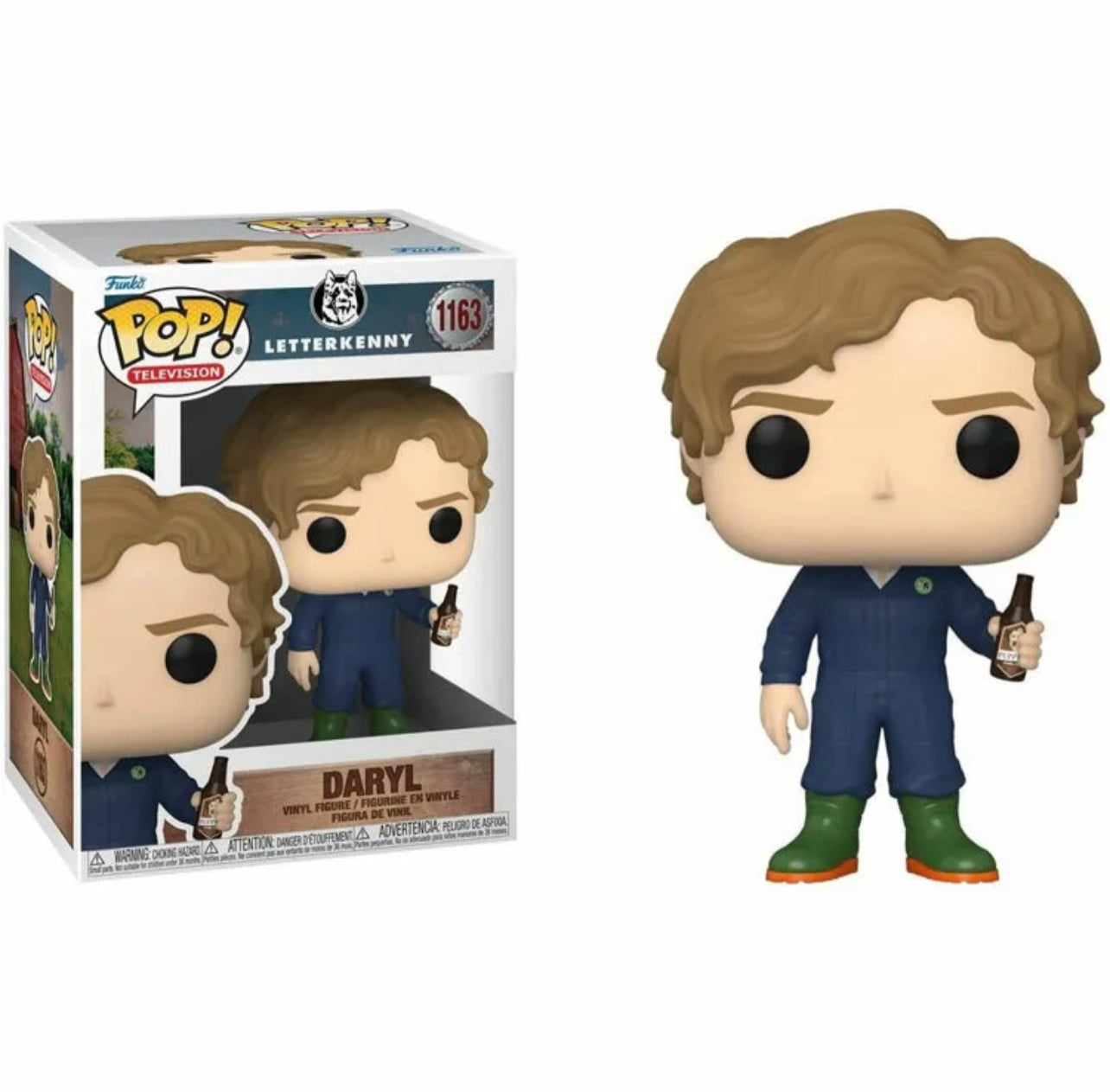Funko Pop! Letterkenny Daryl 1163 + Protector
