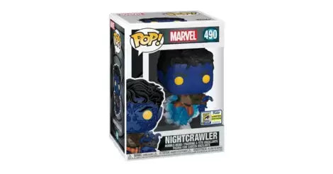 Funko Pop! Marvel Nightcrawler 490 San Diego International Comic Con 2020 Exclusive + Pop Protector