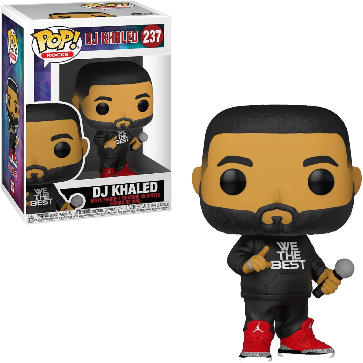 Funko Pop! DJ Khaled 237 Figure + Pop Protector
