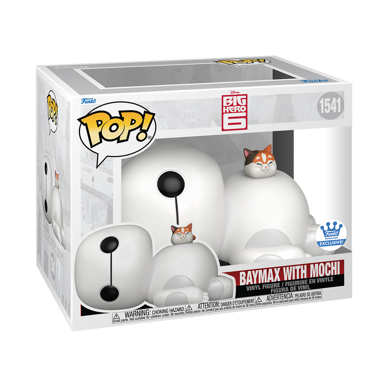 Funko Pop! Disney Big Hero 6 - Baymax with Mochi 1541 Funko Shop Exclusive Figure