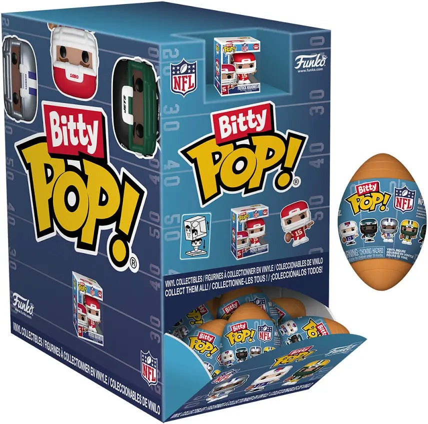 Funko Bitty Pop! Mystery NFL Football Mini Figure Blind Capsule Singles (One Variation Chosen at Random)