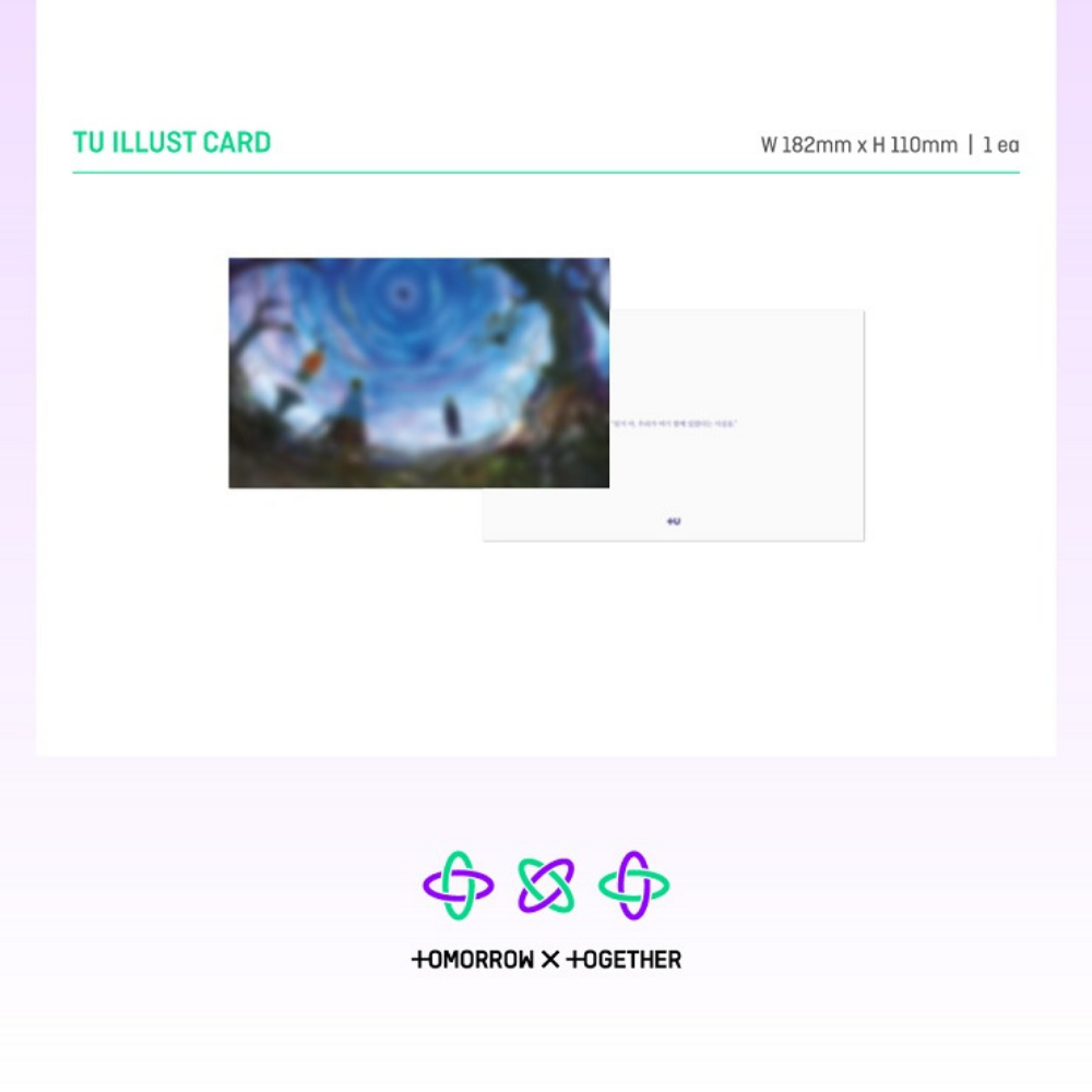 K-POP TOMORROW X TOGETHER (TXT) - THE DREAM CHAPTER: ETERNITY PORT VER. (PURPLE)