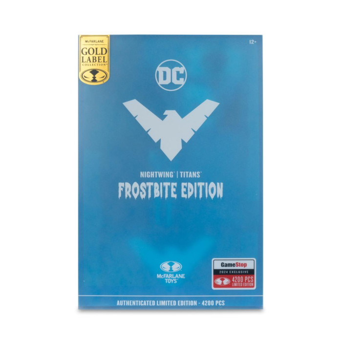 Titans - Nightwing Frostbite Edition DC Multiverse Gold Label 7" Scale Action Figure 2024 Exclusive 4200 PCS Limited Edition