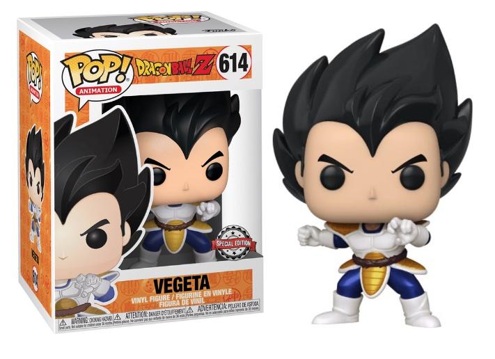 Funko Pop! Dragon Ball Z : Vegeta 614 Special Edition + Pop Protector