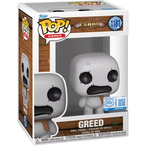 Funko Pop! The Binding of Isaac Rebirth - Greed 1181 Funko Special Edition Figure + Pop Protector