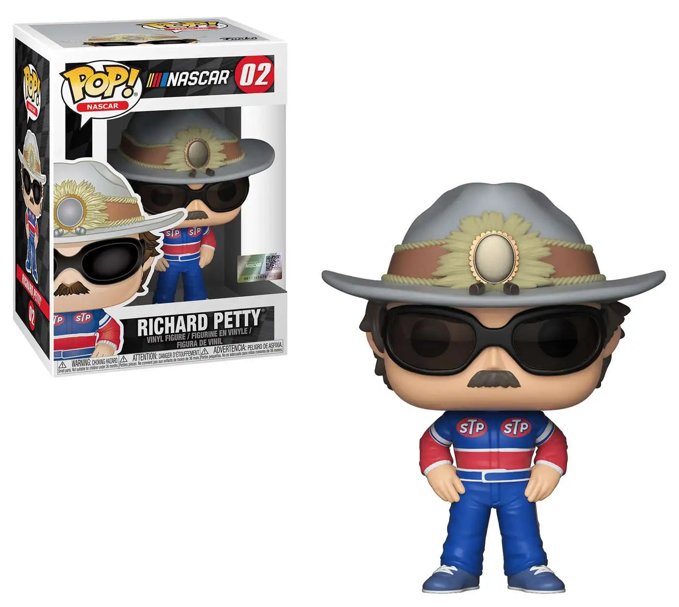 Funko Pop! NASCAR - Richard Petty 02 Figure + Pop Protector