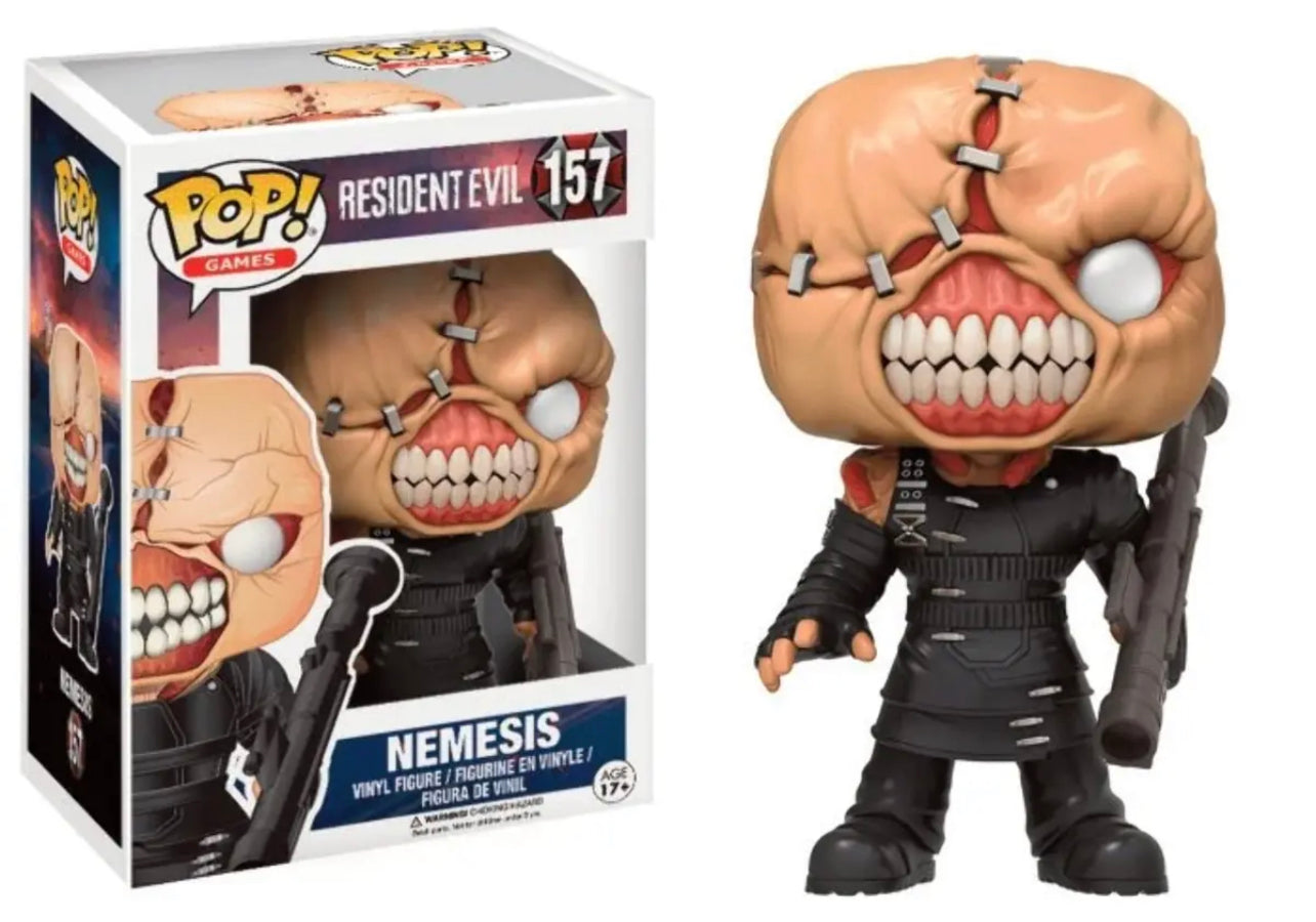 Funko Pop! Resident Evil Nemesis 157 (VAULTED) + Protector