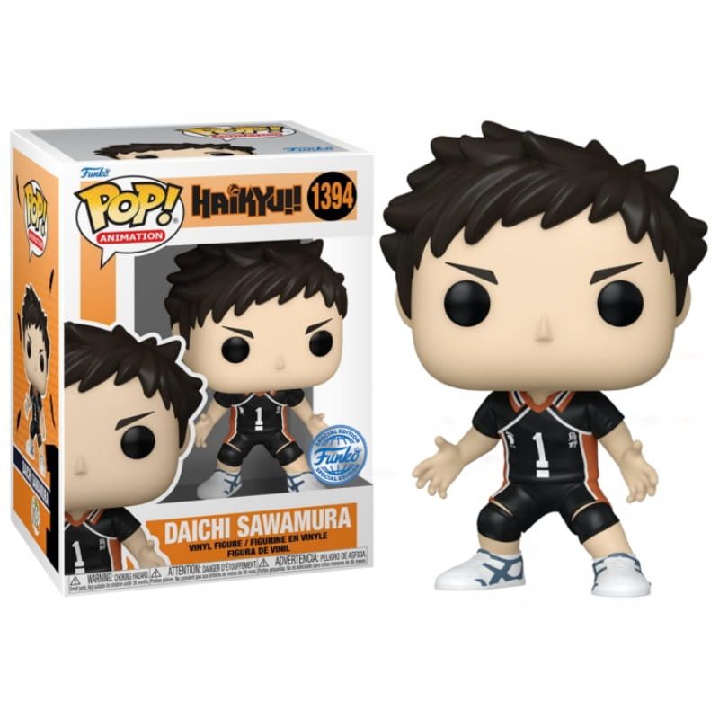 Funko Pop! Haikyu!! Daichi Sawamura 1394 Funko Special Edition + Free Protector