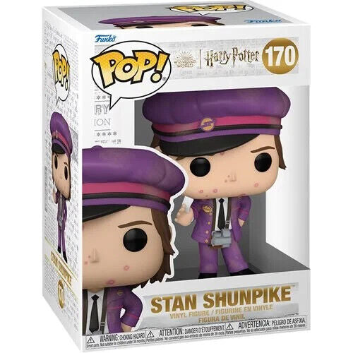 Funko Pop! Harry Potter Prisoner of Azkaban Wizarding World Stan Shunpike 170 + Free Protector