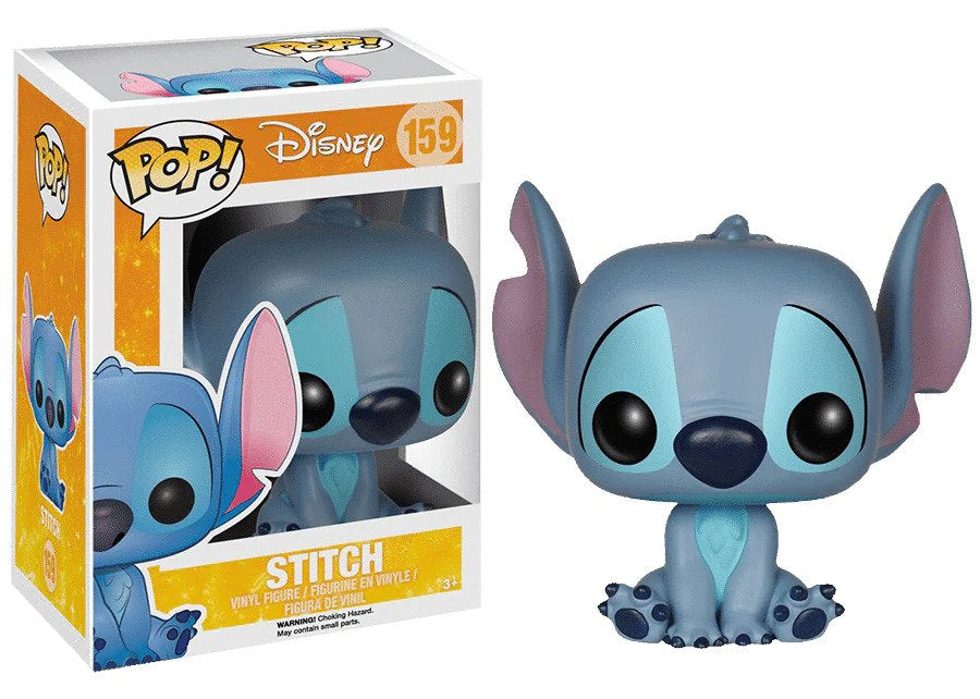Funko Pop! Disney Lilo & Stitch : Stitch 159 (Seated) + Pop Protector