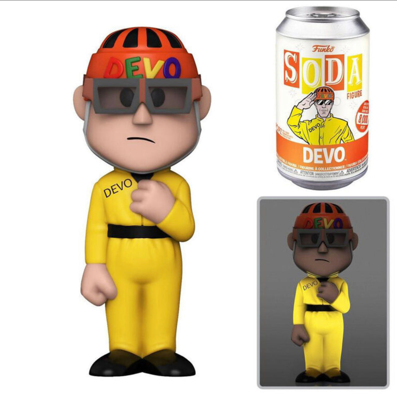 Devo Sealed Limited Edition Funko Soda Pop Figure - Chance of CHASE!