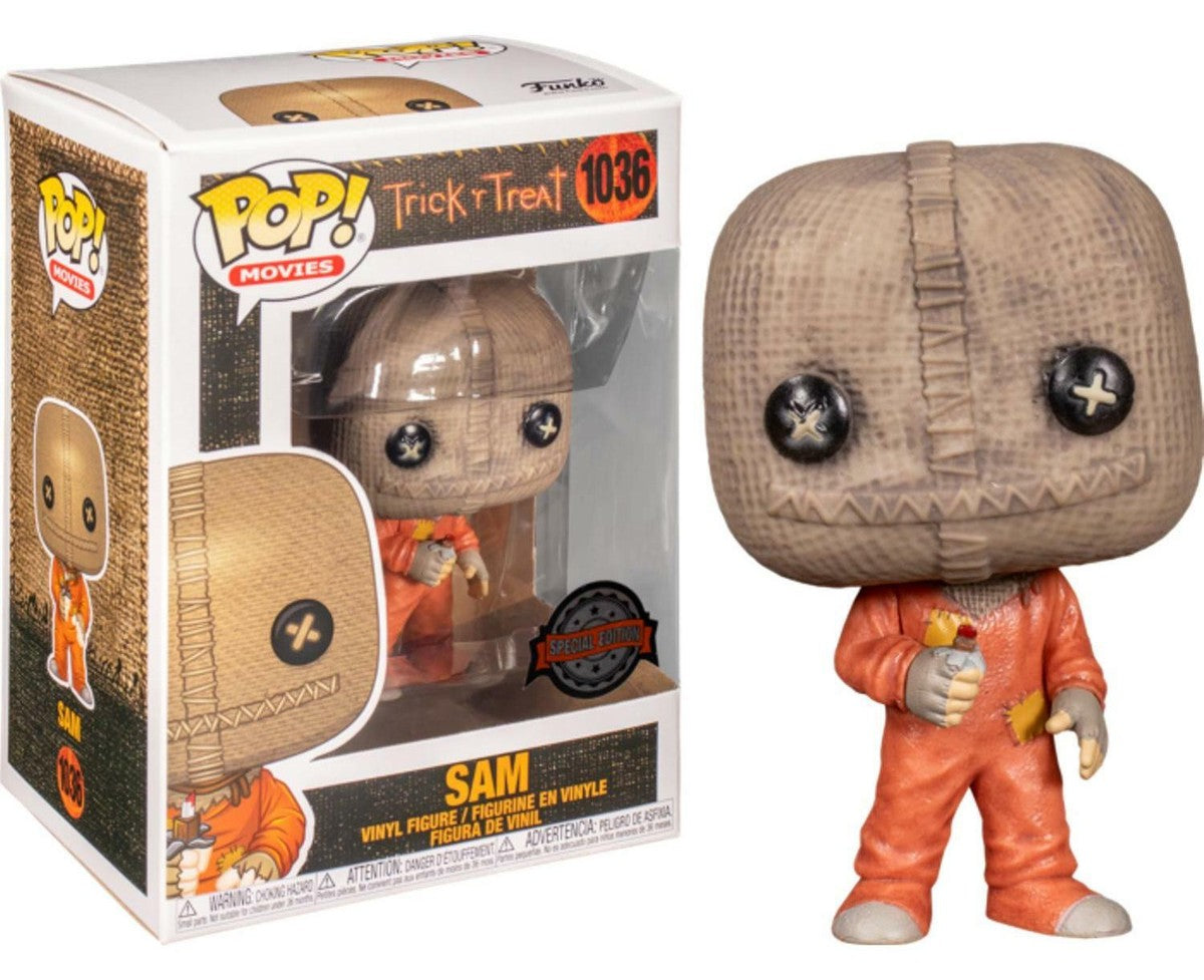 Funko Pop! Trick ‘r Treat : Sam 1036 Special Edition Figure + Pop Protector