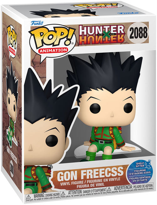 Funko Pop! Hunter x Hunter - Gon Freeces 2088 Shelf Sitter Figure + Pop Protector