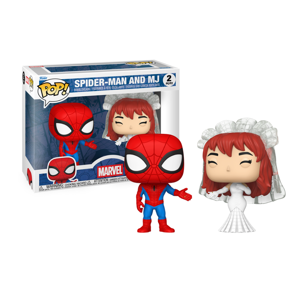 Funko Pop! Marvel Spider-Man and MJ 2 Pack