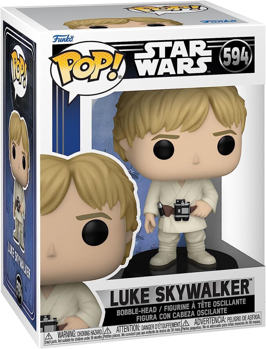 Funko Pop! Star Wars - Luke Skywalker 594 + Free Protector