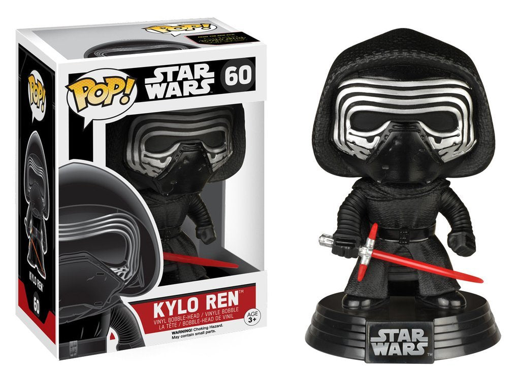 Funko Pop! Star Wars - Kylo Ren 60 Figure + Pop Protector