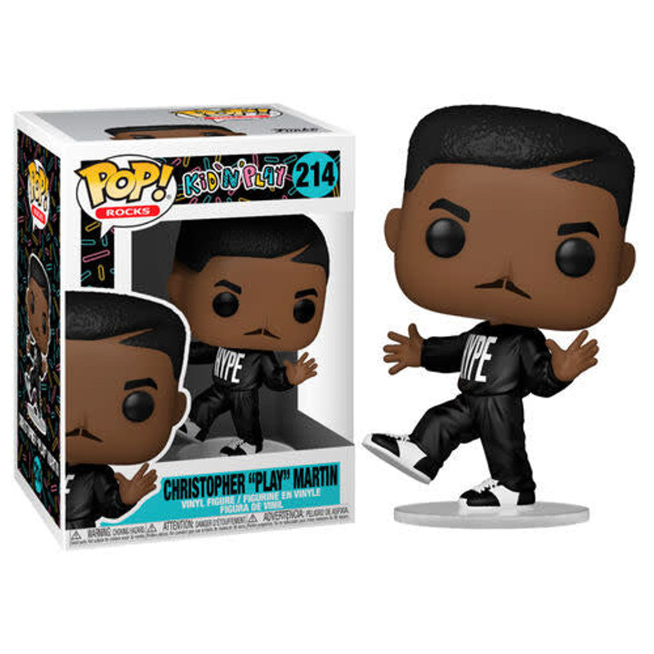 Funko Pop! Kid ‘N’ Play - Christoper “Play” Martin 214 + Free Protector