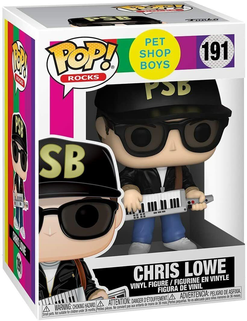 Funko Pop! Pet Shop Boys - Chris Lowe 191 (VAULTED) + Free Protector