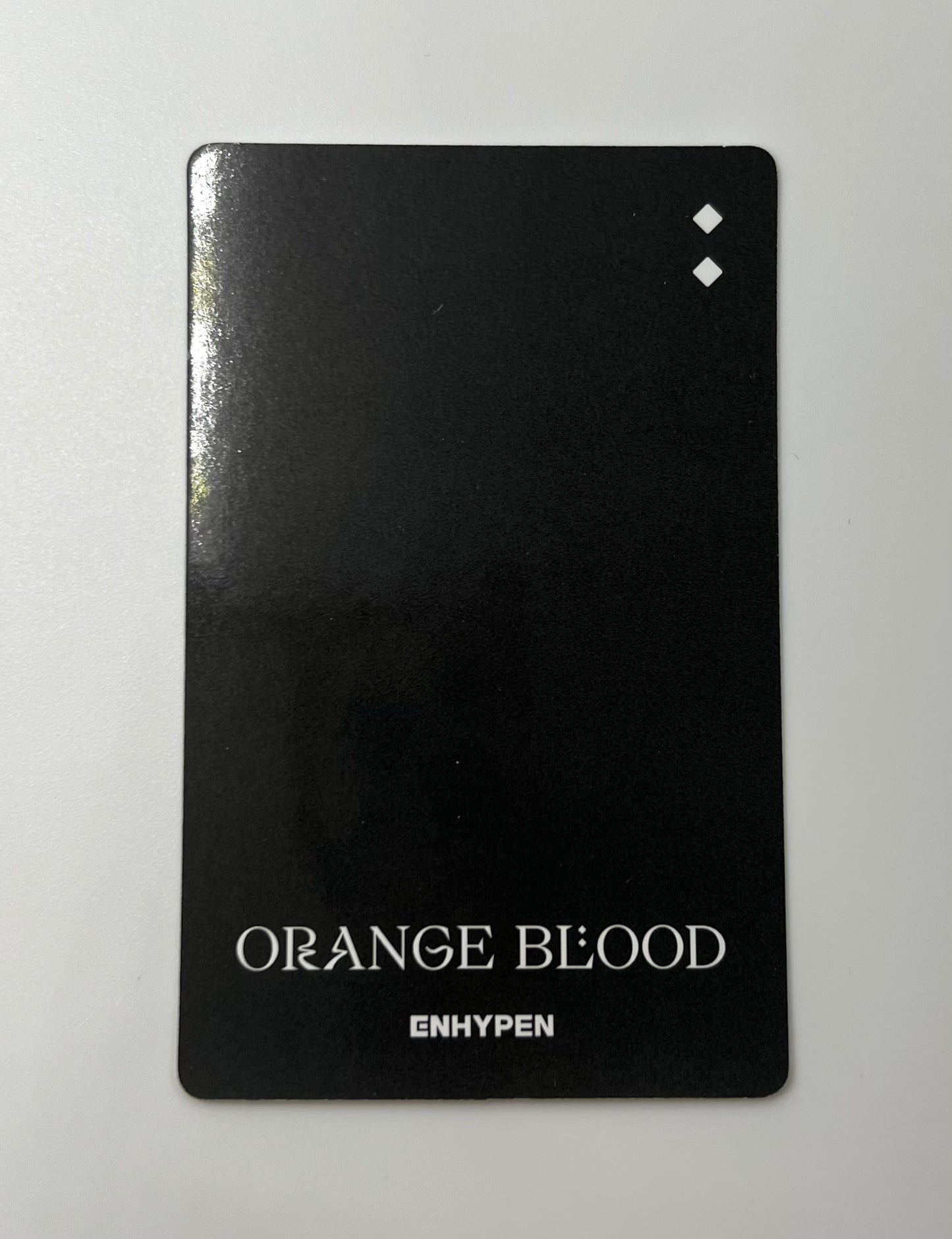 K-pop Enhypen Orange Blood Weverse Album Ver. YANG JUNGWON Official Photocard