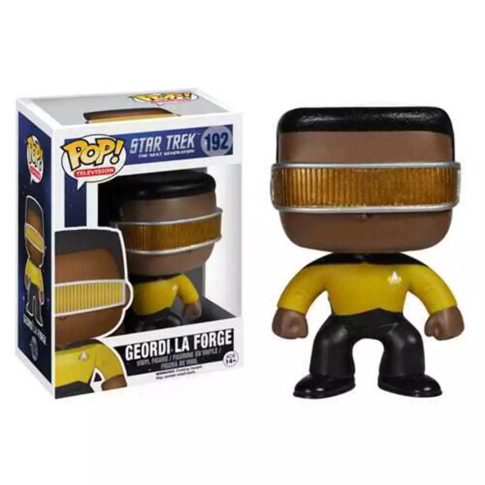 Funko Pop! Star Trek The Next Generation - Geordi La Forge 192 (VAULTED) + Free Protector