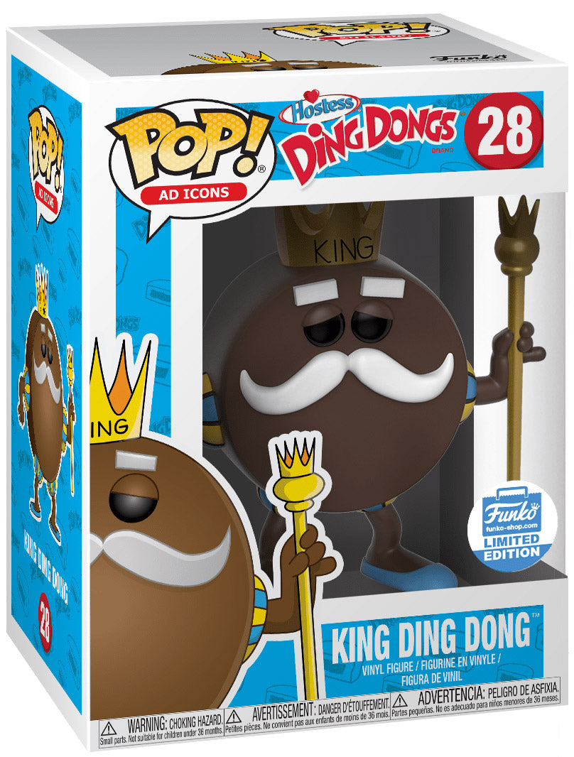 Funko Pop! King Ding Dong 28 Funko Shop Exclusive Figure + Pop Protector