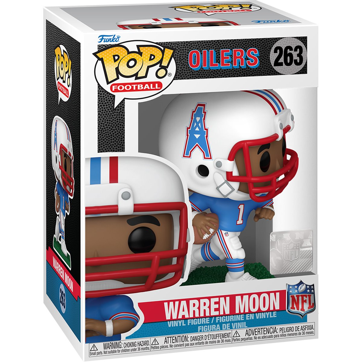 Funko Pop! NFL Oilers - Warren Moon 263 + Pop Protector