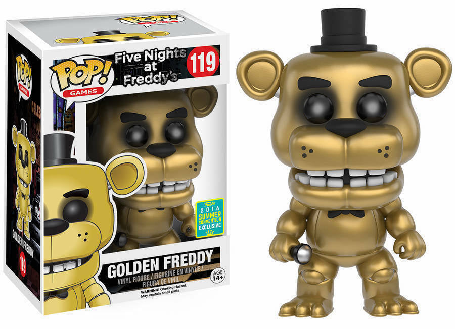 Funko Pop! FNAF: Five Nights at Freddy's Golden Freddy Fazbear