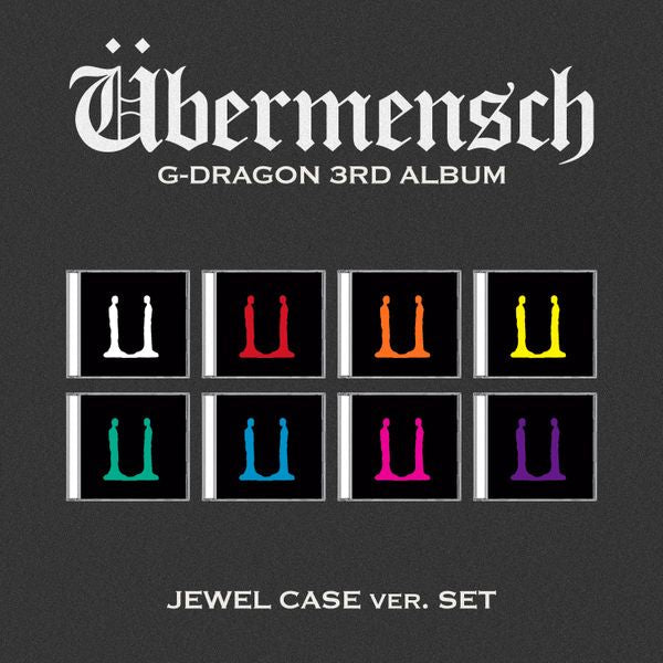 K-pop G-Dragon 3rd Album [ÜBERMENSCH] Jewel Ver. 08 (Purple) – PoP