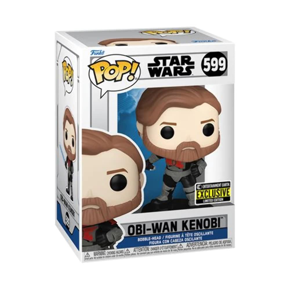 Funko Pop! Star Wars Obi-Wan Kenobi 599 EE Exclusive + Free Protector