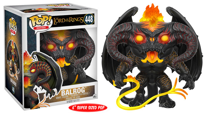 Funko Pop! The Lord of the Rings Balrog 448 6-Inch Vinyl Figure