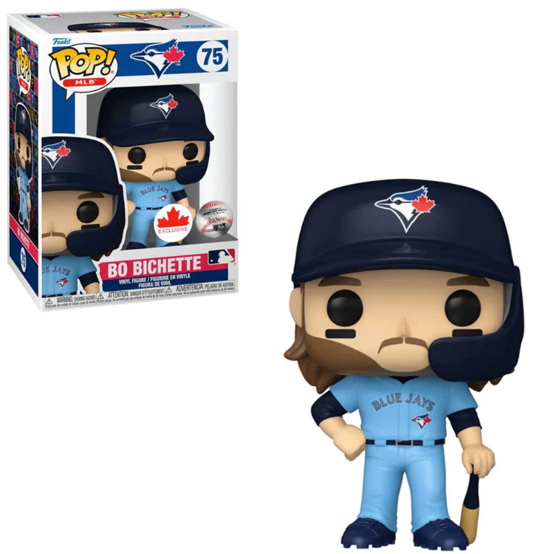 Funko Pop Sports MLB Baseball 3.75 Inch Action Figure - Bo Bichette #75 + PoP Protector