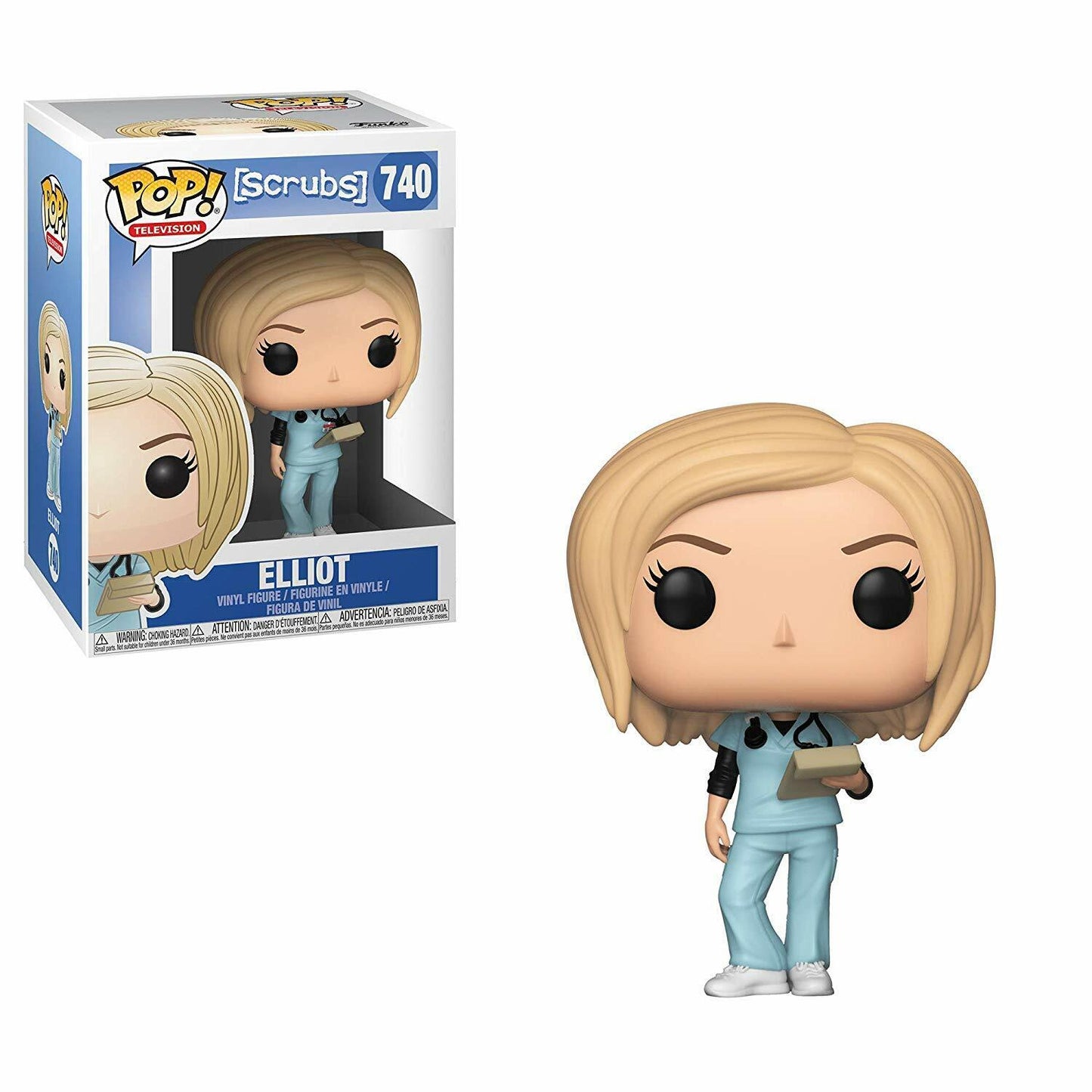 Funko Pop! Scrubs - Elliot 740 + Free Protector (VAULTED)